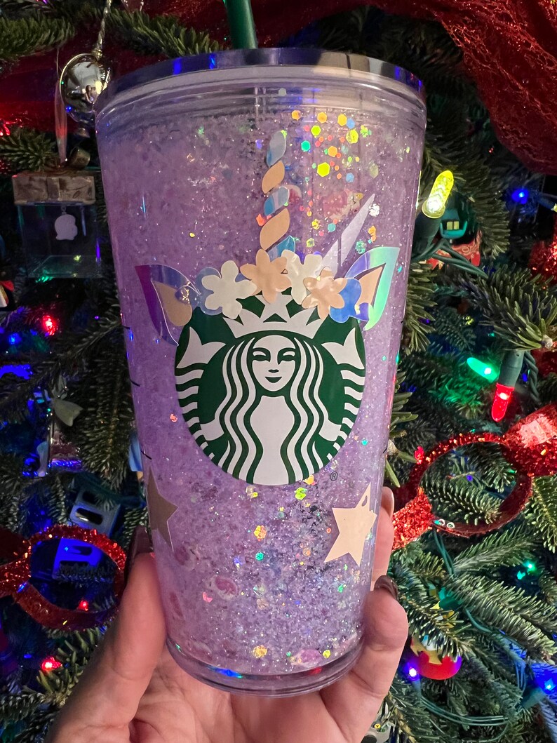 Starbucks Mouse Snow globe Cups – Blue Rose Creations LLC